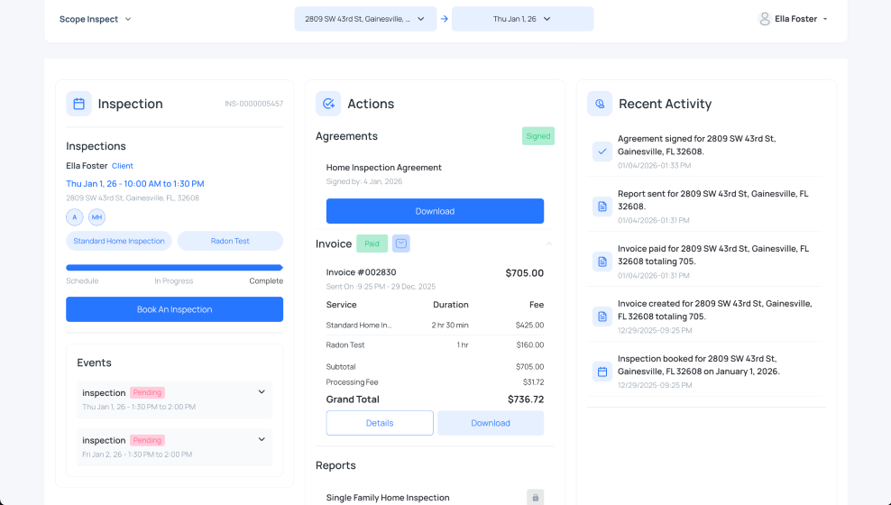 Client & Agent Experience - Portal and booking